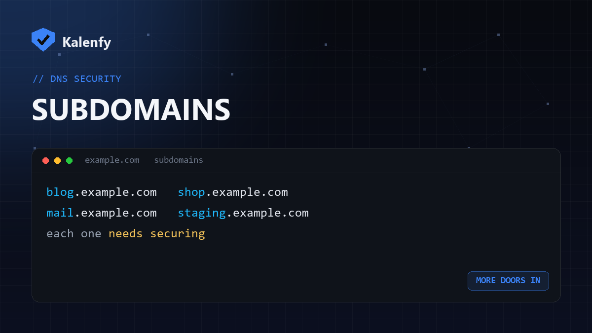 What Is a Subdomain? (And How to Keep It Secure)