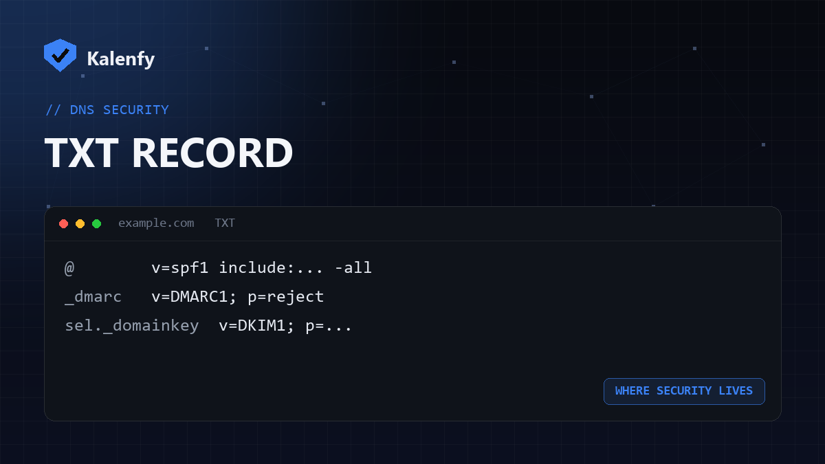 What Is a TXT Record? (And Why It Matters)