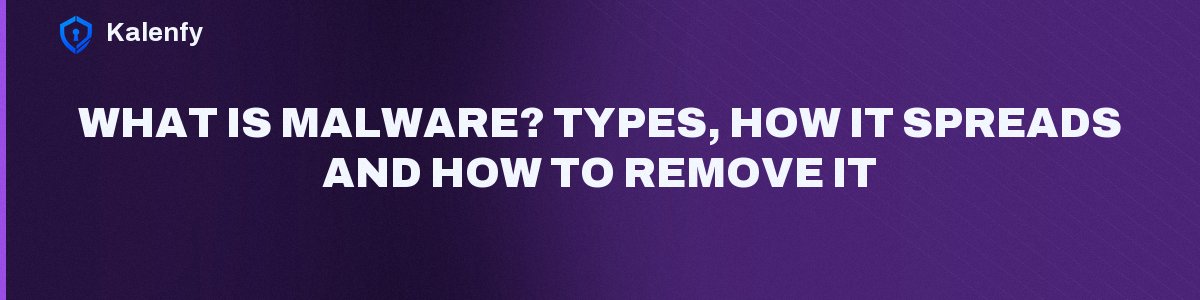 What Is Malware? Types, How It Spreads and How to Remove It